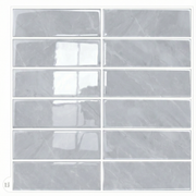 Marbre - Carrelage droit autocollant